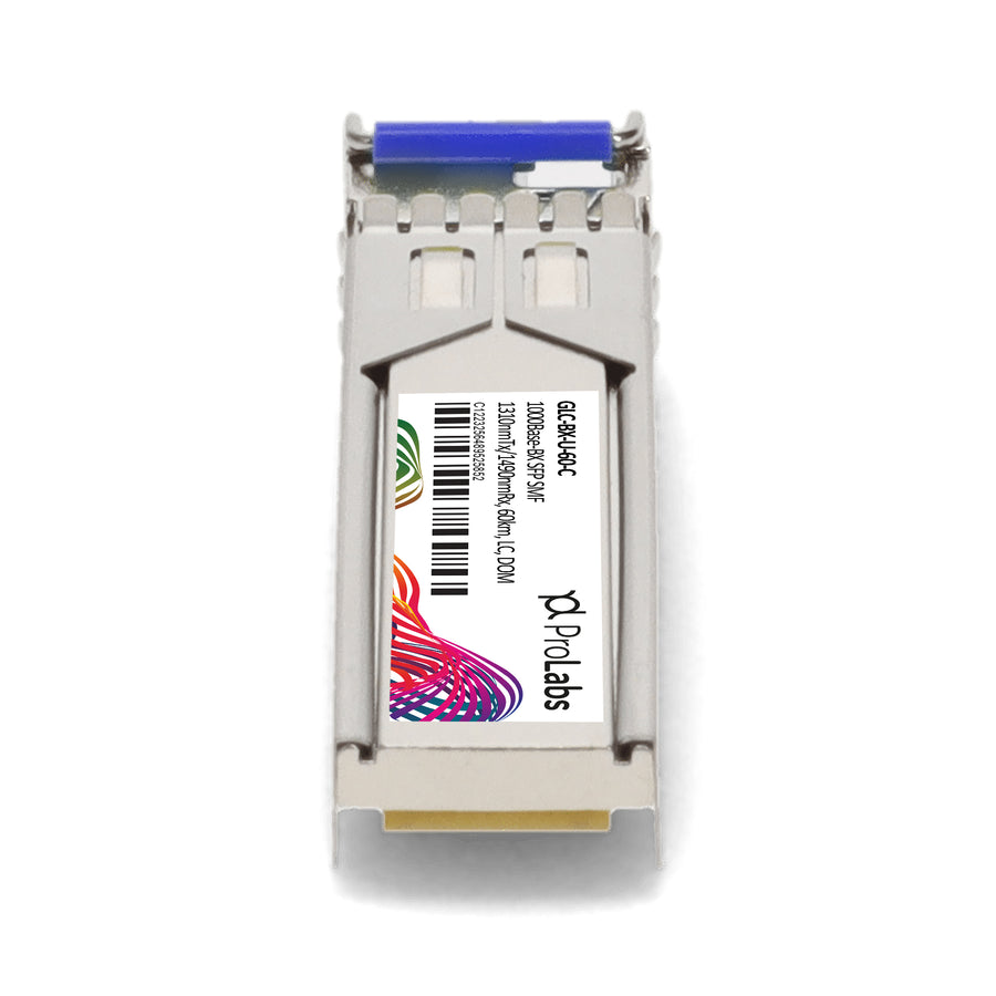 Prolabs Cisco GLC-BX-U-60 Compatible TAA 1000Base-BX SFP Transceiver (SMF, 1310nmTx/1490nmRx, 60km, LC, DOM)