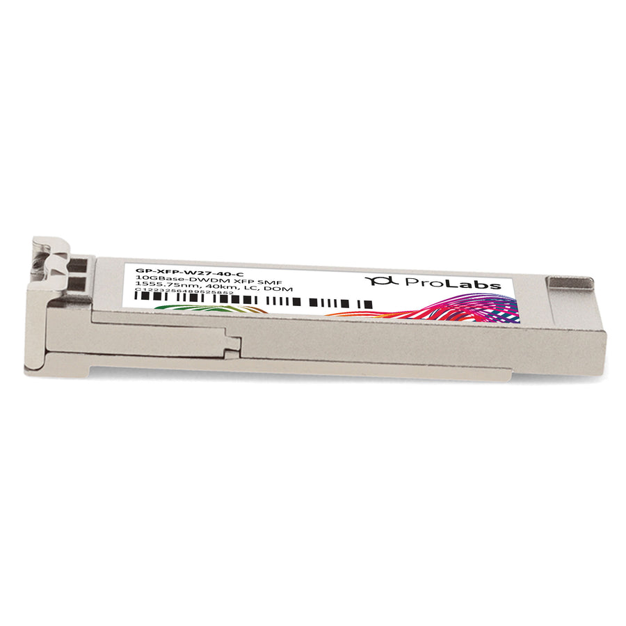 Prolabs Dell Force10 GP-XFP-W27 Compatible TAA 10GBase-DWDM XFP Transceiver 100GHz (SMF, 1555.75nm, 40km, LC, DOM)