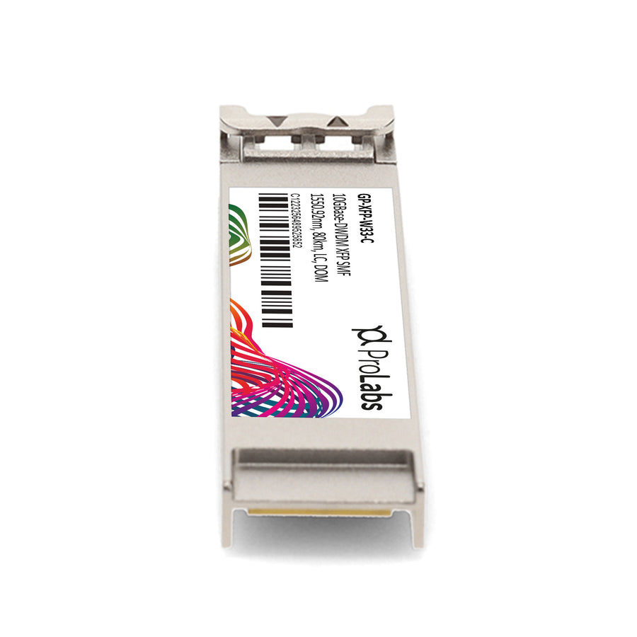 Prolabs Dell Force10 GP-XFP-W33 Compatible TAA 10GBase-DWDM XFP Transceiver 100GHz (SMF, 1550.92nm, 80km, LC, DOM)