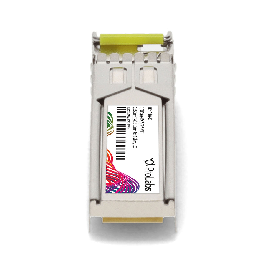 Prolabs HP JD101A Compatible TAA Compliant 100Base-BX SFP Transceiver (SMF, 1550nmTx/1310nmRx, 15km, LC)
