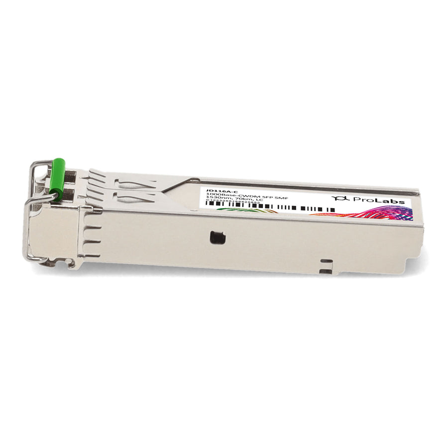 Prolabs HP JD116A Compatible TAA Compliant 1000Base-CWDM SFP Transceiver (SMF, 1530nm, 70km, LC)