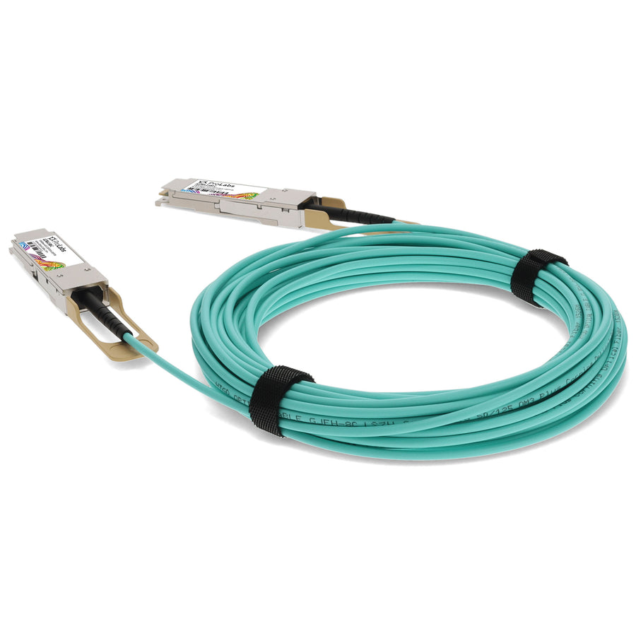 Prolabs HP JL276A-2-5M Compatible TAA Compliant 100GBase-AOC QSFP28 to QSFP28 Active Optical Cable (850nm, MMF, 2.5m)