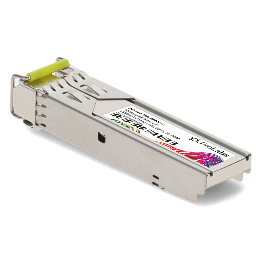 Prolabs Juniper Networks JNP-SFP-10G-BX80D Compatible TAA 10GBase-BX SFP+ Transceiver (SMF, 1550nmTx/1490nmRx, 80km, LC, DOM)
