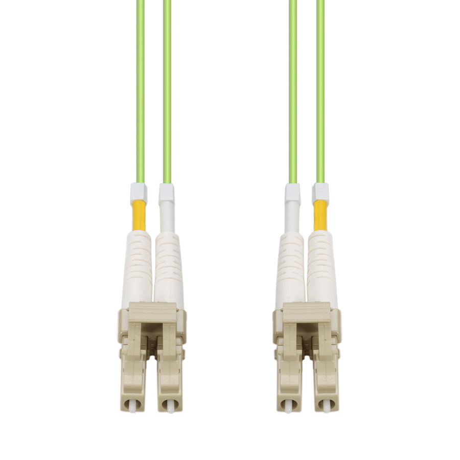  1m LC to LC Lime Green OM5 Duplex LSZH Fiber Patch Cable