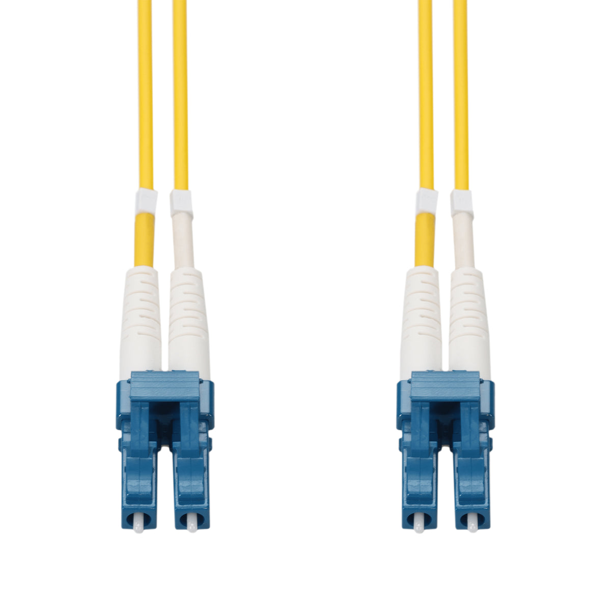  25m LC to LC Yellow OS2 Duplex LSZH Fiber Patch Cable