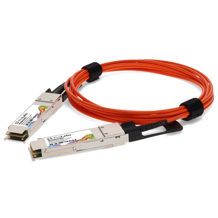 Prolabs Mellanox MC2206310-005 Compatible TAA Compliant 40GBase-AOC QSFP+ Active Optical Cable (850nm, MMF, 5m)