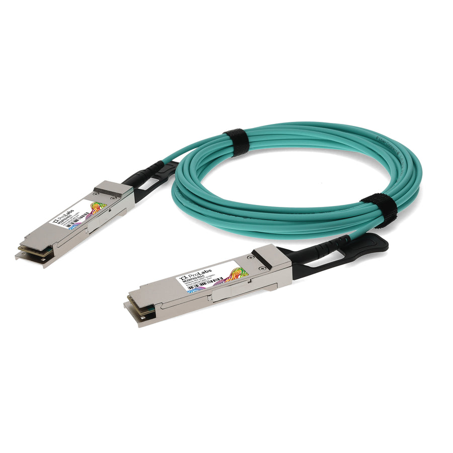Prolabs Mellanox MC2207312-015 Compatible TAA Compliant 56GBase-AOC QSFP+ Active Optical Cable (850nm, MMF, 15m)