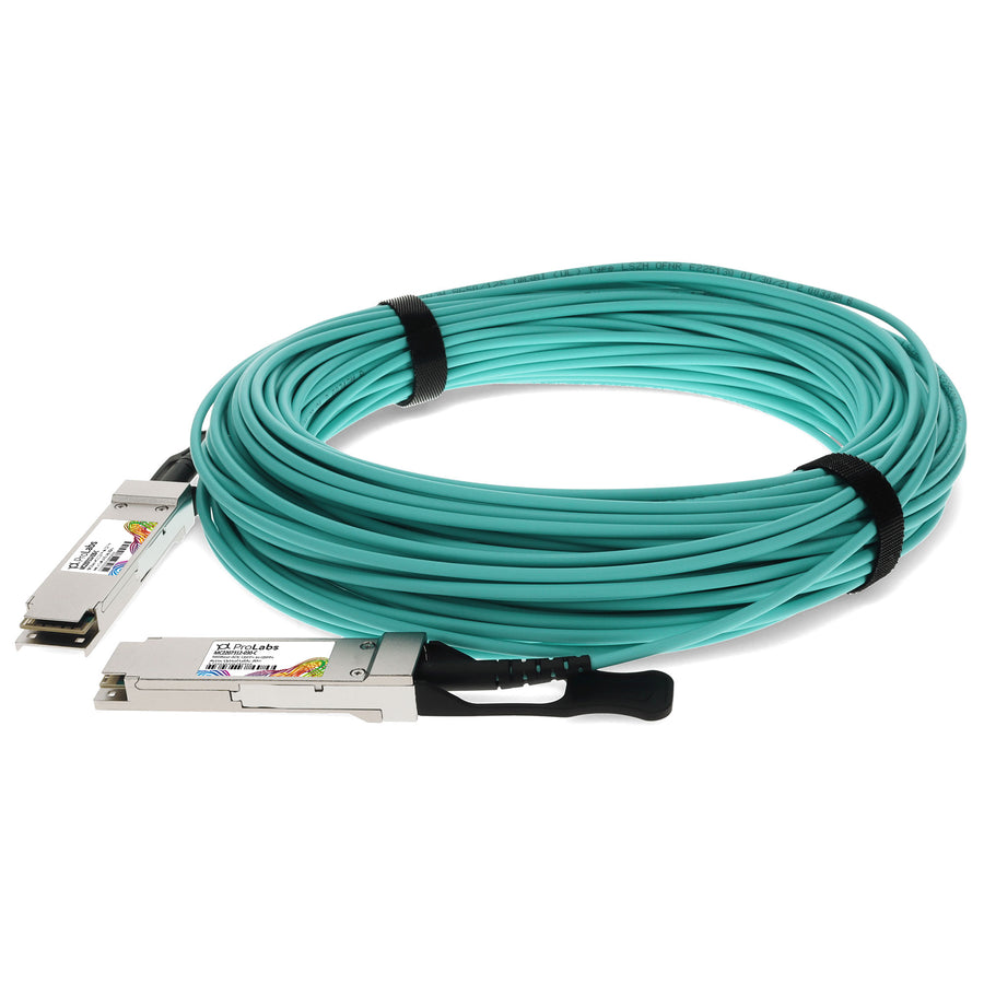 Prolabs Mellanox MC2207312-030 Compatible TAA Compliant 56GBase-AOC QSFP+ Active Optical Cable (850nm, MMF, 30m)