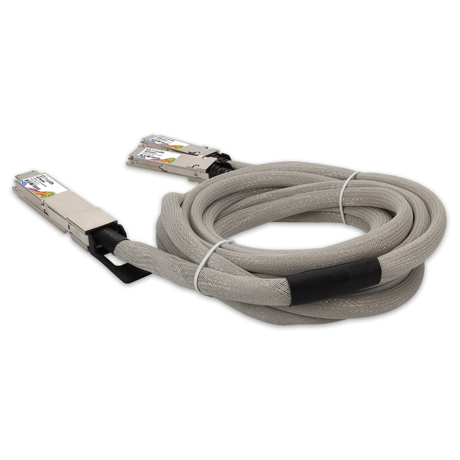 Prolabs Mellanox MCP7Y60-H01A Compatible 400GBase-CU OSFP to 2xQSFP56 Direct Attach Cable (Passive Twinax, 1.5m)