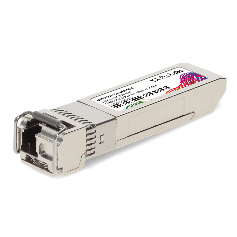Prolabs Mellanox MFM1T02A-LR-BXD-60 Compatible TAA 10GBase-BX SFP+ Transceiver (SMF, 1330nmTx/1270nmRx, 60km, LC, DOM)