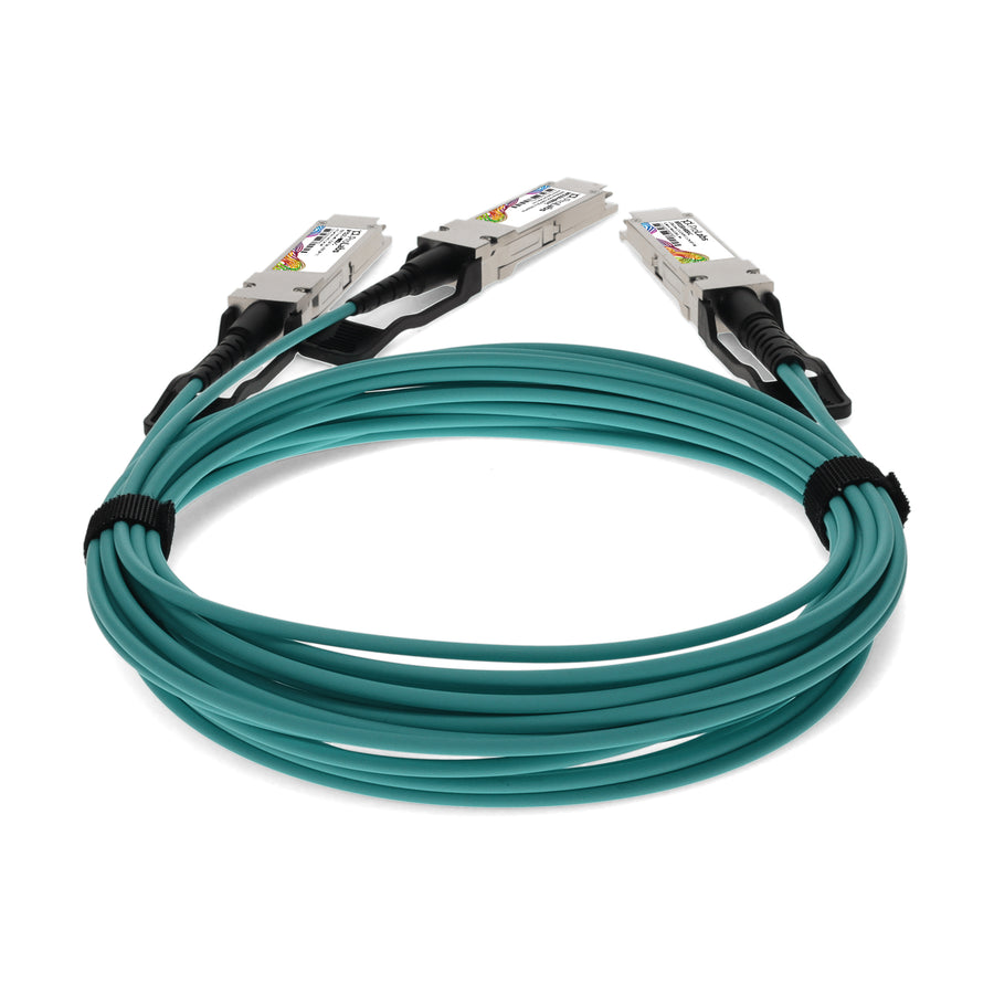 Prolabs Mellanox MFS1S50-H005V Compatible TAA 200G-AOC QSFP56 to 2xQSFP56 Infiniband HDR Active Optical Cable (850nm, MMF, 5m, LSZH)