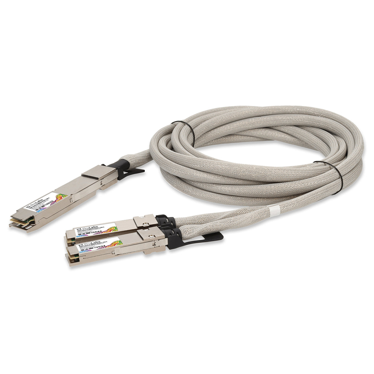 Prolabs MSA and TAA 800GBase-CU OSFP to 2xQSFP112 Direct Attach Cable (Passive Twinax, 1.5m)