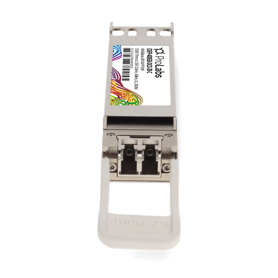Prolabs MSA and TAA 400GBase-ZR Coherent OSFP Transceiver (SMF, 1528.77nm to 1567.13nm, 40km, LC, DOM)