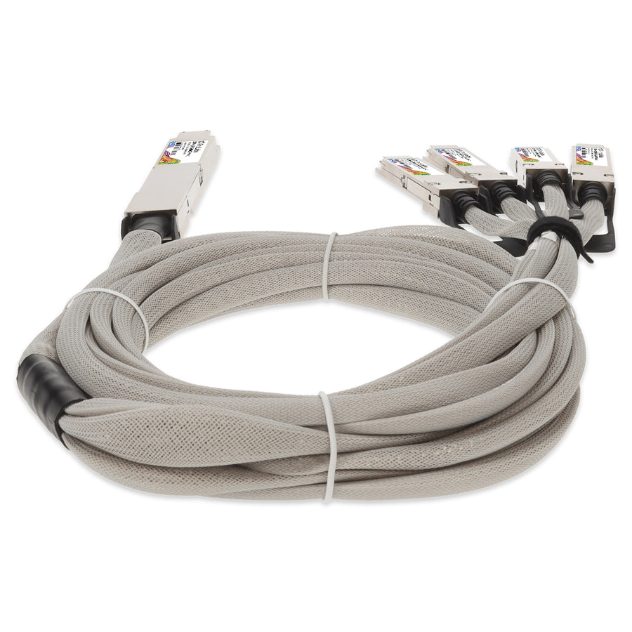 Prolabs Mellanox Compatible TAA 400GBase-CU OSFP to 4xQSFP56 Direct Attach Cable (Passive Twinax, 0.5m)