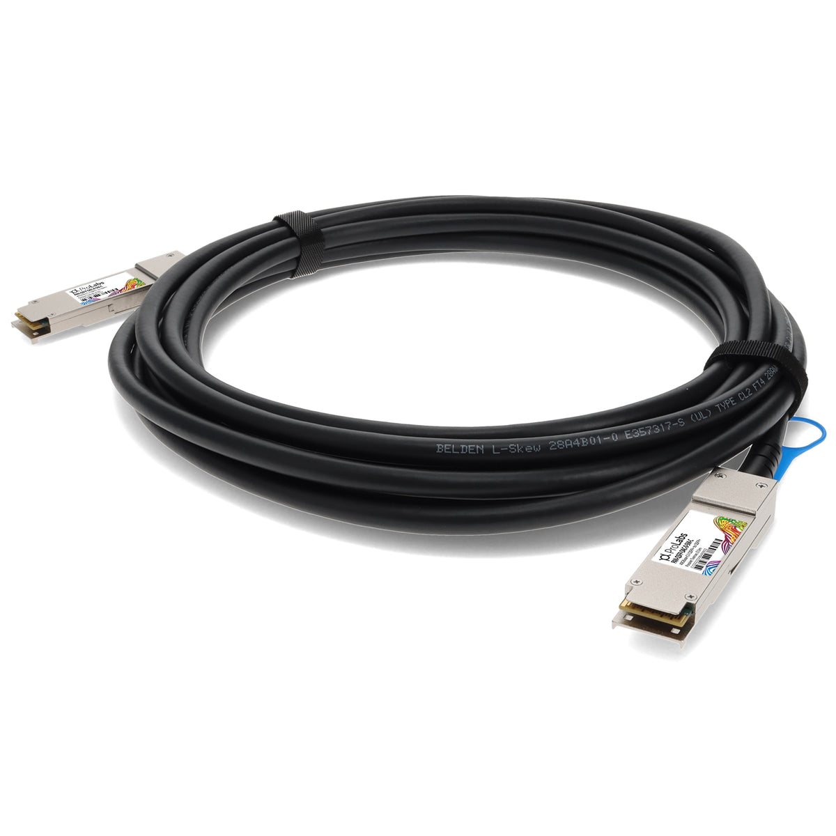 Prolabs Palo Alto Networks PAN-QSFP-DAC-0-5M Compatible TAA Compliant 40GBase-CU QSFP+ Direct Attach Cable (Passive Twinax, 50cm)