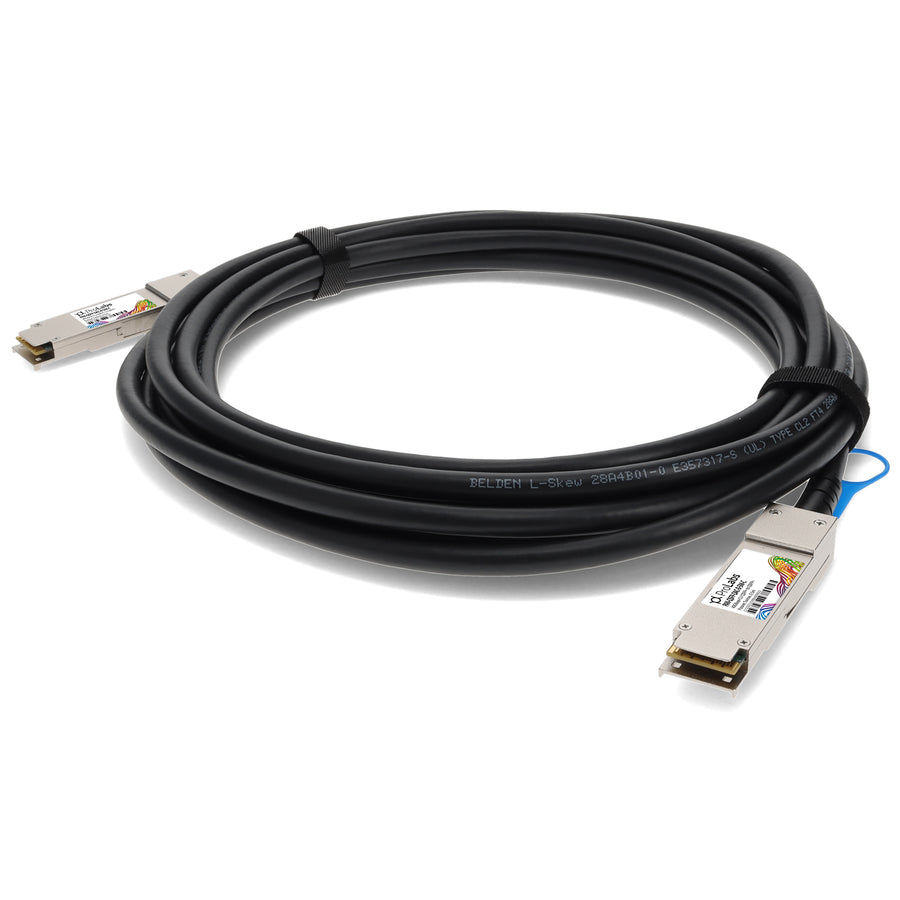 Prolabs Palo Alto Networks PAN-QSFP-DAC-0-5M Compatible TAA Compliant 40GBase-CU QSFP+ Direct Attach Cable (Passive Twinax, 50cm)