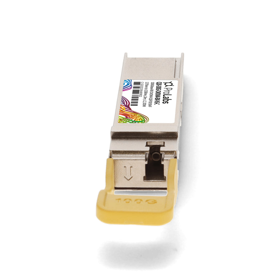 Prolabs NetScout Compatible TAA 100GBase-BX CWDM4 QSFP28 Transceiver (SMF, 1270nm to 1330nm, 2km, ALC, DOM)