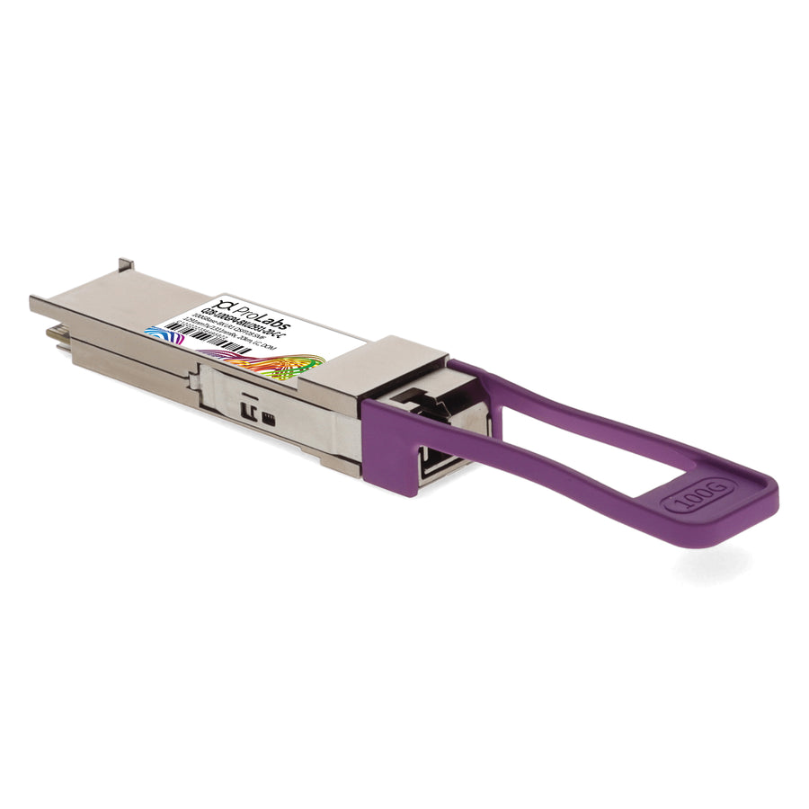 Prolabs Cisco Compatible TAA 100GBase-BX LR1 PAM4 QSFP28 Transceiver Single Lambda (SMF, 1291nmTx/1311nmRx, 20km, LC, DOM)