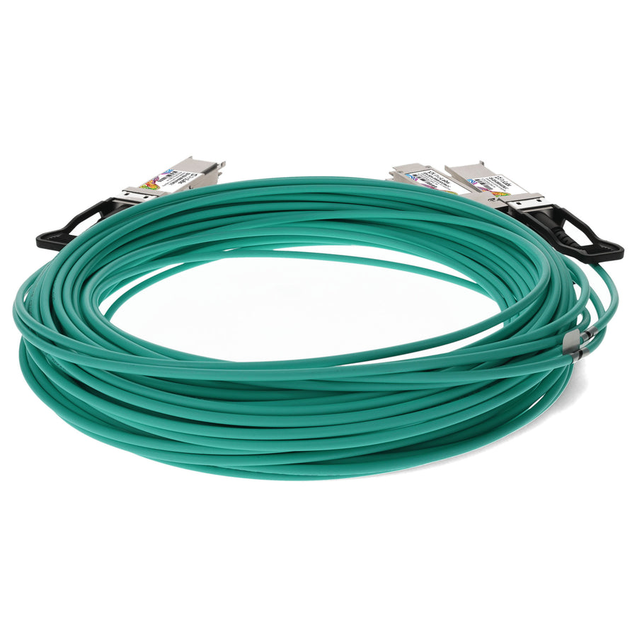 Prolabs MSA and TAA Compliant 200G-AOC QSFP56 to 2xQSFP56 Active Optical Cable (850nm, MMF, 3m, LSZH)