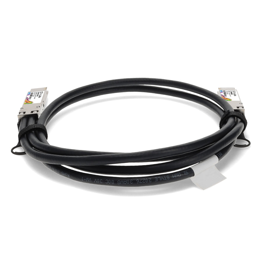 Prolabs Cisco QDD-400-CU0-5M Compatible TAA Compliant 400GBase-CU QSFPDD Direct Attach Cable (Passive Twinax, 0.5m)