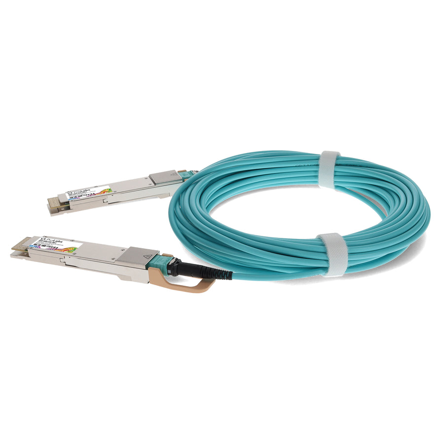 Prolabs Juniper Networks QDD-400G-AOC-3M Compatible TAA 400GBase-AOC QSFP-DD to QSFP-DD Active Optical Cable (850nm, MMF, 3m)