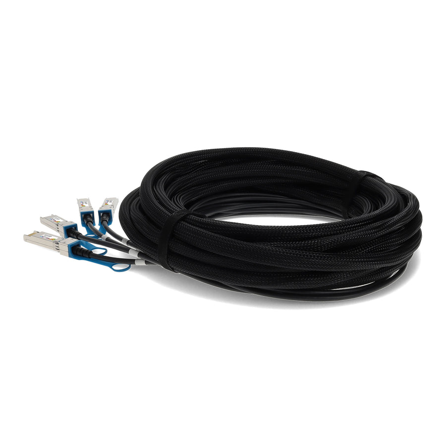 Prolabs Juniper Networks QFX-QSFP-DACBO-1MA Compatible TAA Compliant 40GBase-CU QSFP+ to 4xSFP+ Direct Attach Cable (Active Twinax, 1m)