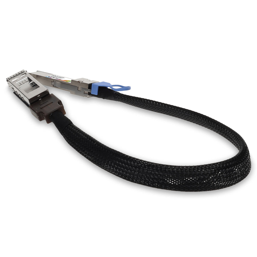 Prolabs 100GBase-CU QSFP28 to QSFP28 Male to Female Direct Attach Extension Cable (Passive Twinax, 22cm, 30AWG)
