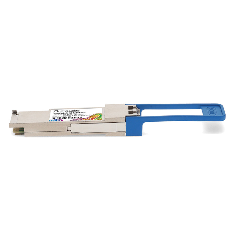Prolabs Arista Networks QSFP-100G-LR4-AR-4WDM-20-I Compatible TAA 100GBase-4WDM-20 QSFP28 (SMF, 1295nm to 1309nm, 20km, LC, DOM, -40 to 85C)