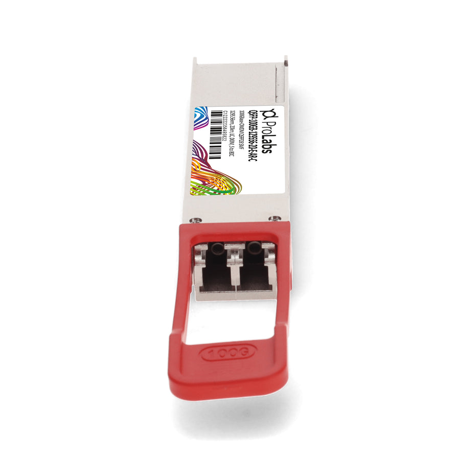 Prolabs Arista Networks Compatible TAA 100GBase-OWDM QSFP28 Transceiver O-Band Channel OW295 50GHz (SMF, 1295.56nm, 20km, LC, DOM, -5 to +80C)