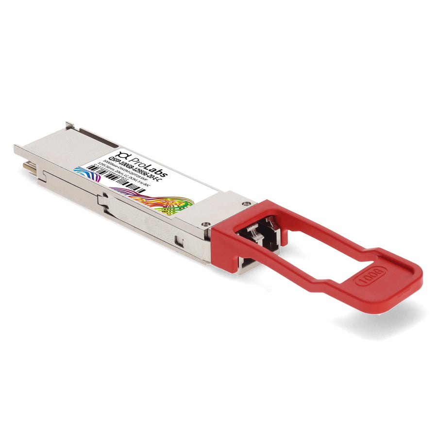 Prolabs MSA and TAA 100GBase-OWDM QSFP28 Transceiver O-Band Channel OW295 50GHz (SMF, 1295.56nm, 20km, LC, DOM, -5 to +80C)
