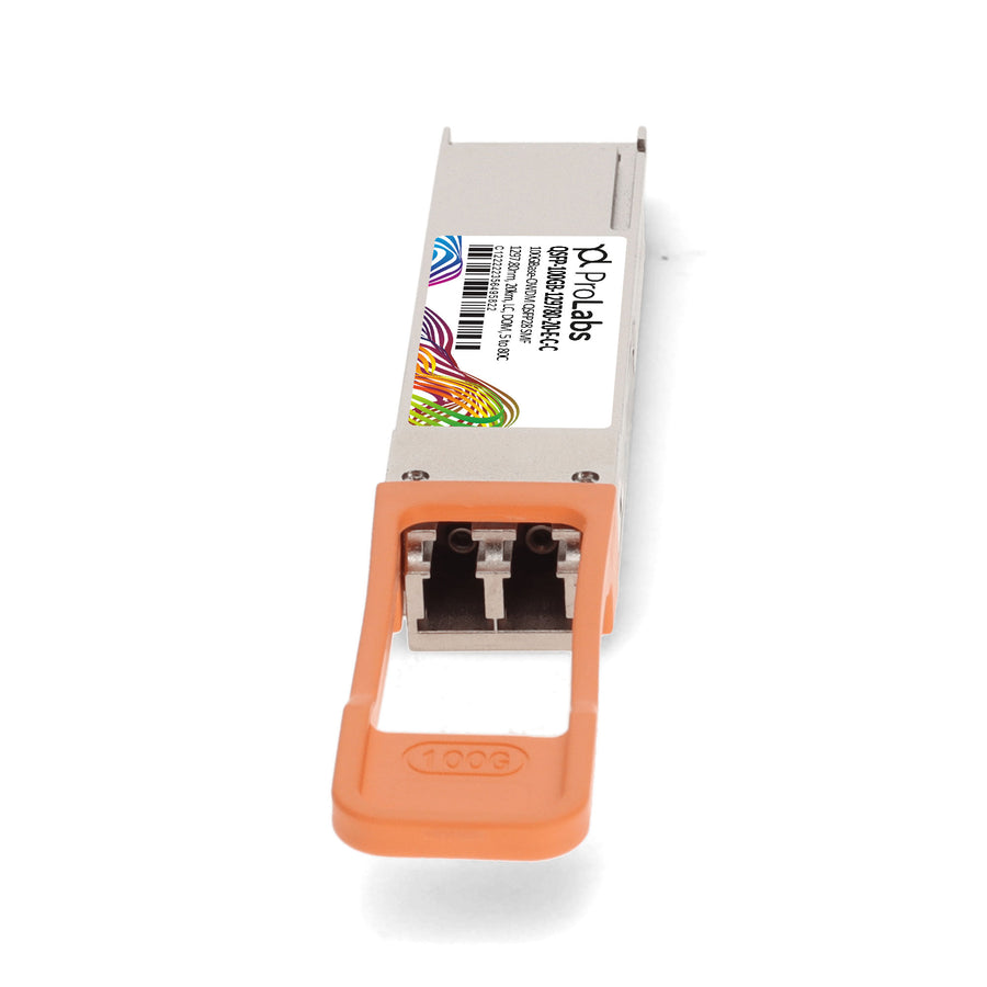 Prolabs Cisco Compatible TAA 100GBase-OWDM QSFP28 Transceiver O-Band Channel OW297 50GHz (SMF, 1297.80nm, 20km, LC, DOM, -5 to +80C)