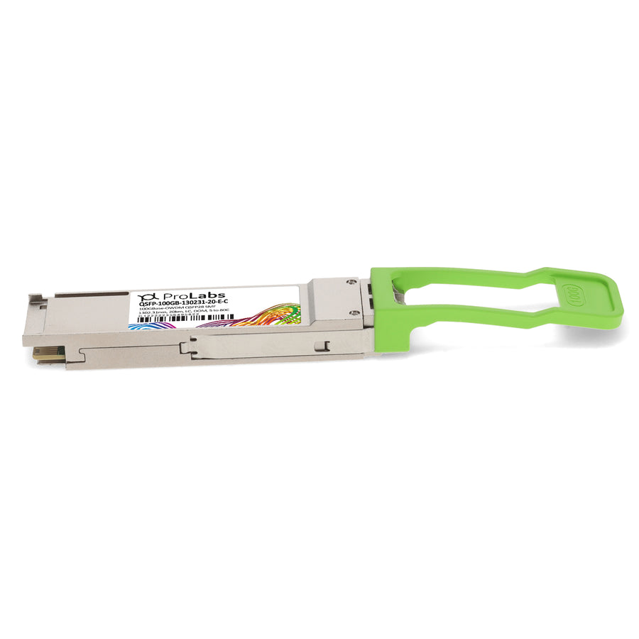 Prolabs MSA and TAA 100GBase-OWDM QSFP28 Transceiver O-Band Channel OW302 50GHz (SMF, 1302.31nm, 20km, LC, DOM, -5 to +80C)