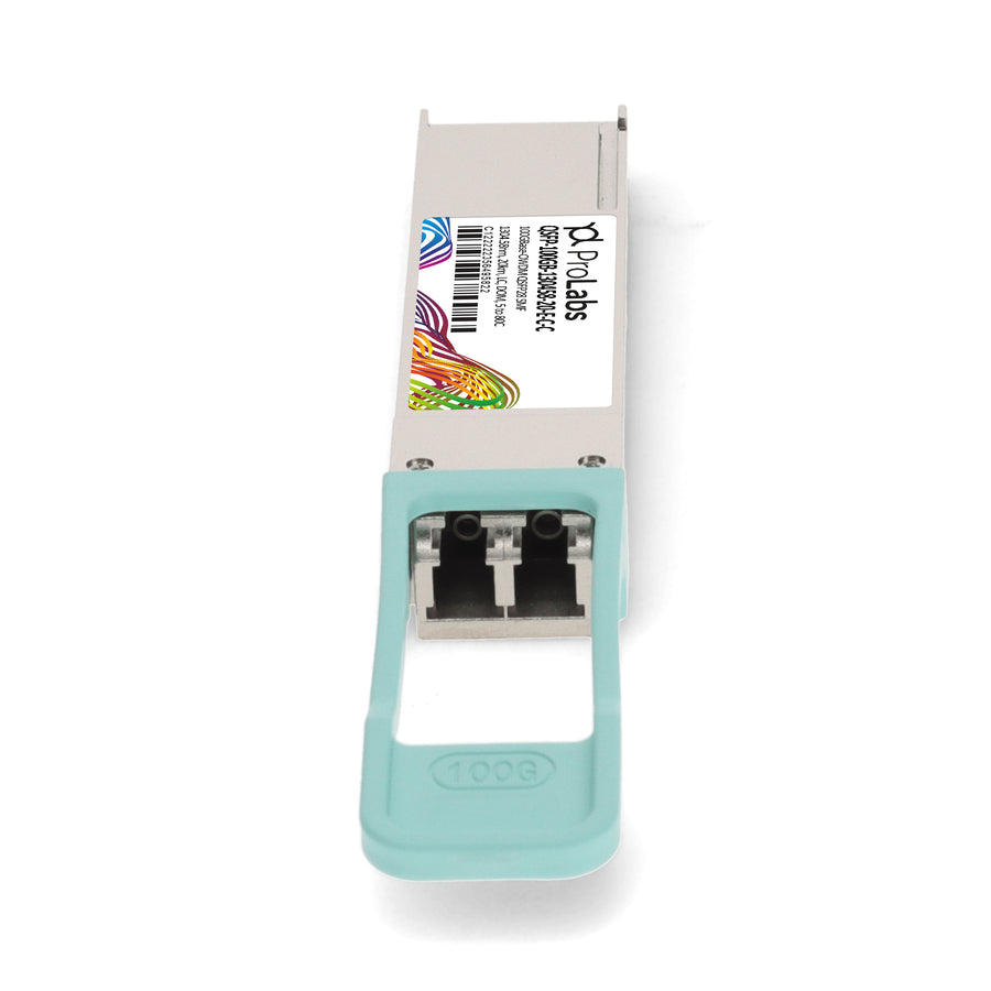 Prolabs Cisco Compatible TAA 100GBase-OWDM QSFP28 Transceiver O-Band Channel OW304 50GHz (SMF, 1304.58nm, 20km, LC, DOM, -5 to +80C)