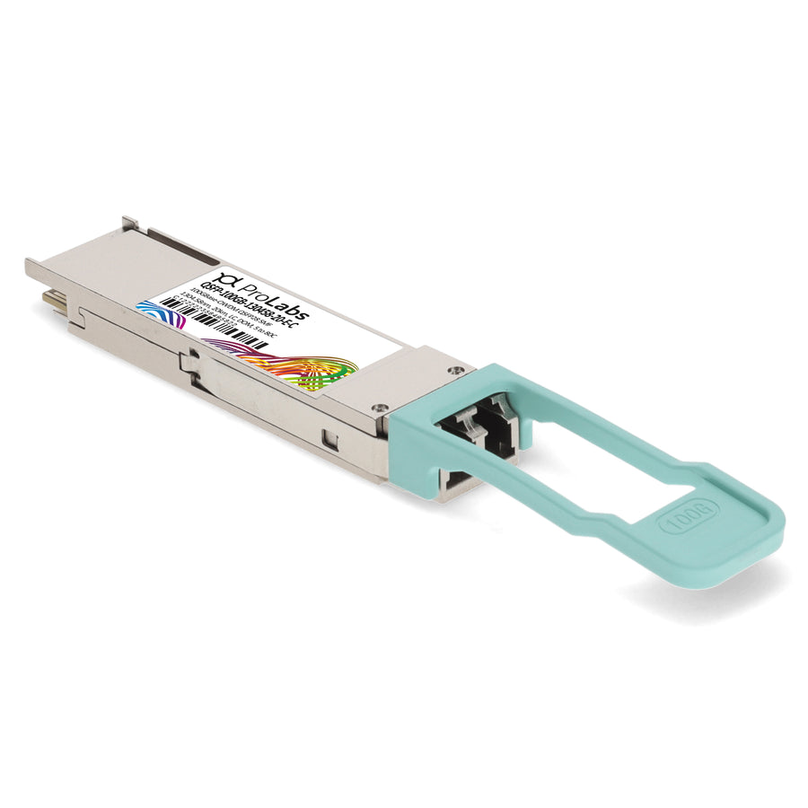 Prolabs MSA and TAA 100GBase-OWDM QSFP28 Transceiver O-Band Channel OW304 50GHz (SMF, 1304.58nm, 20km, LC, DOM, -5 to +80C)