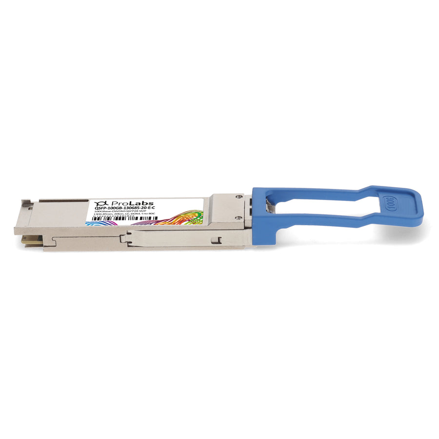 Prolabs MSA and TAA 100GBase-OWDM QSFP28 Transceiver O-Band Channel OW306 50GHz (SMF, 1306.85nm, 20km, LC, DOM, -5 to +80C)
