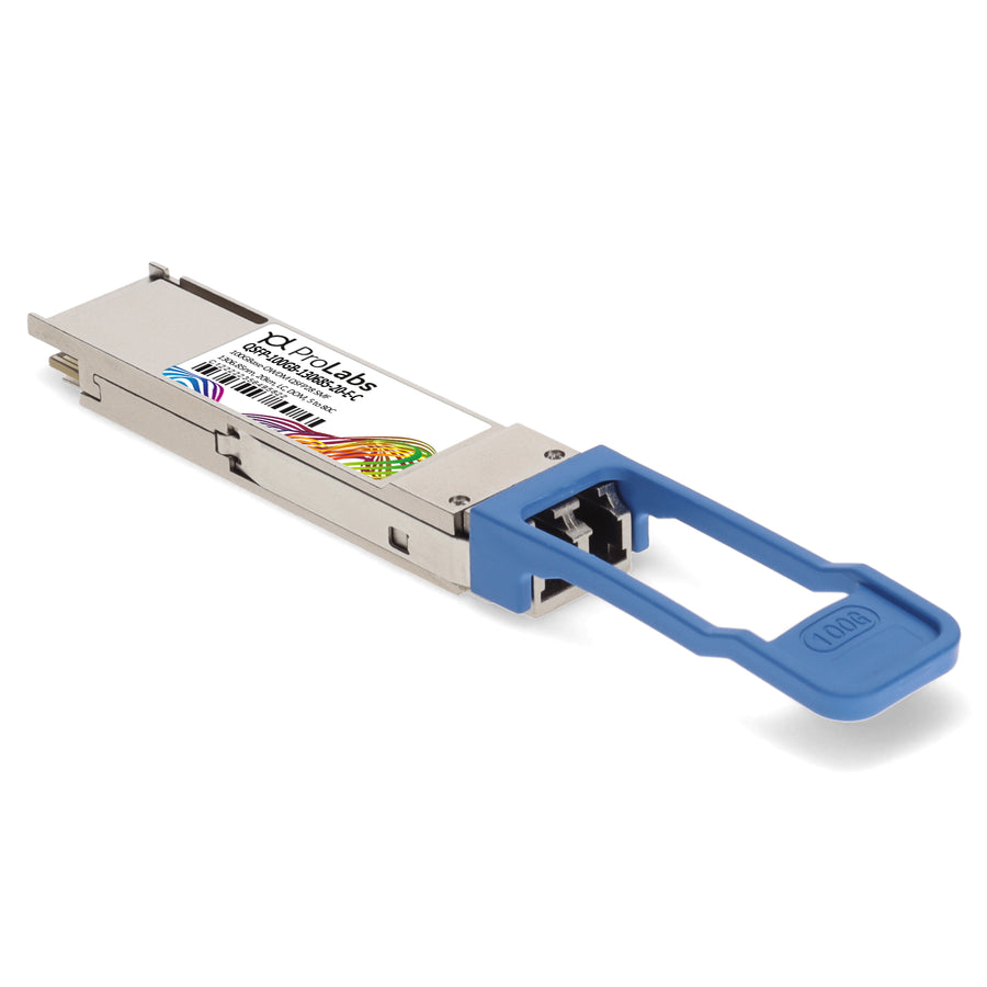 Prolabs MSA and TAA 100GBase-OWDM QSFP28 Transceiver O-Band Channel OW306 50GHz (SMF, 1306.85nm, 20km, LC, DOM, -5 to +80C)