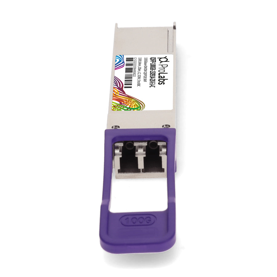 Prolabs Juniper Networks Compatible TAA 100GBase-OWDM QSFP28 Transceiver O-Band Channel OW309 50GHz (SMF, 1309.14nm, 20km, LC, DOM, -5 to +80C)