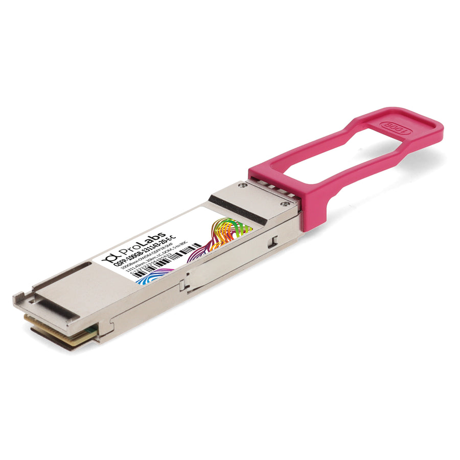 Prolabs MSA and TAA 100GBase-OWDM QSFP28 Transceiver O-Band Channel OW311 50GHz (SMF, 1311.43nm, 20km, LC, DOM, -5 to +80C)