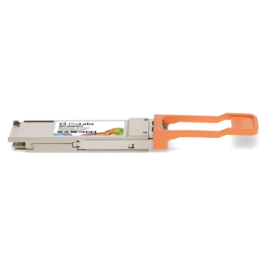 Prolabs MSA and TAA Compliant 100GBase-ER1 QSFP28 Single Lambda Transceiver (SMF, 1310nm, 40km, LC, DOM)