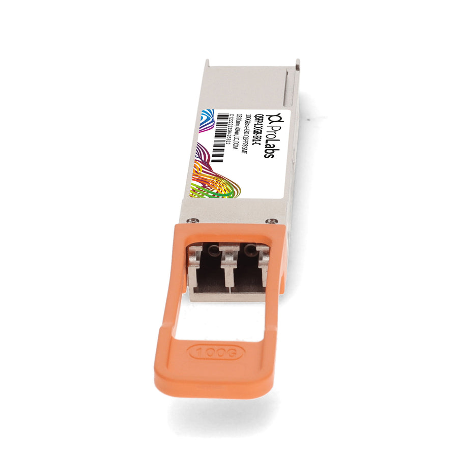 Prolabs MSA and TAA Compliant 100GBase-ER1 QSFP28 Single Lambda Transceiver (SMF, 1310nm, 40km, LC, DOM)