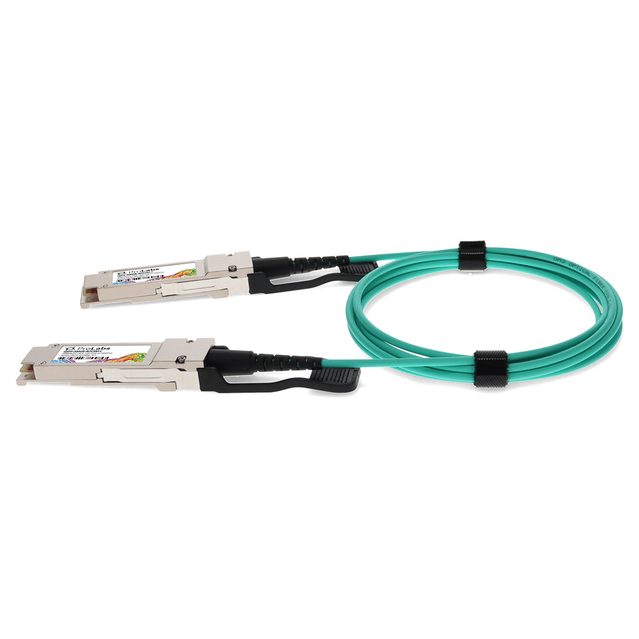 Prolabs MSA and TAA Compliant 200GBase-AOC QSFP56 to QSFP56 Active Optical Cable (850nm, MMF, 4m)
