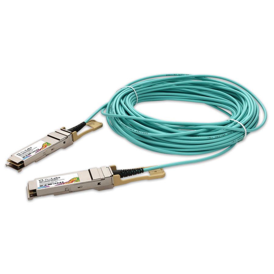 Prolabs MSA and TAA Compliant 200GBase-AOC QSFP56 to QSFP56 Active Optical Cable (850nm, MMF, 6m)