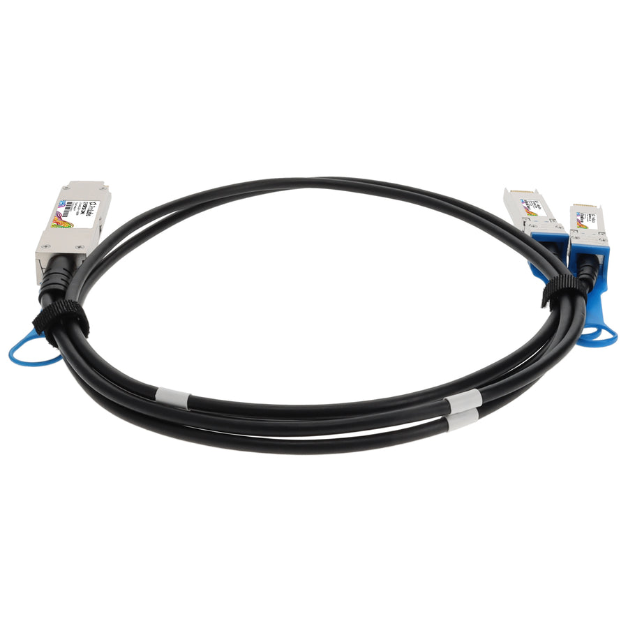 Prolabs Cisco Compatible 20GBase-CU QSFP+ to 2xSFP+ Direct Attach Cable (Passive Twinax, 3m)