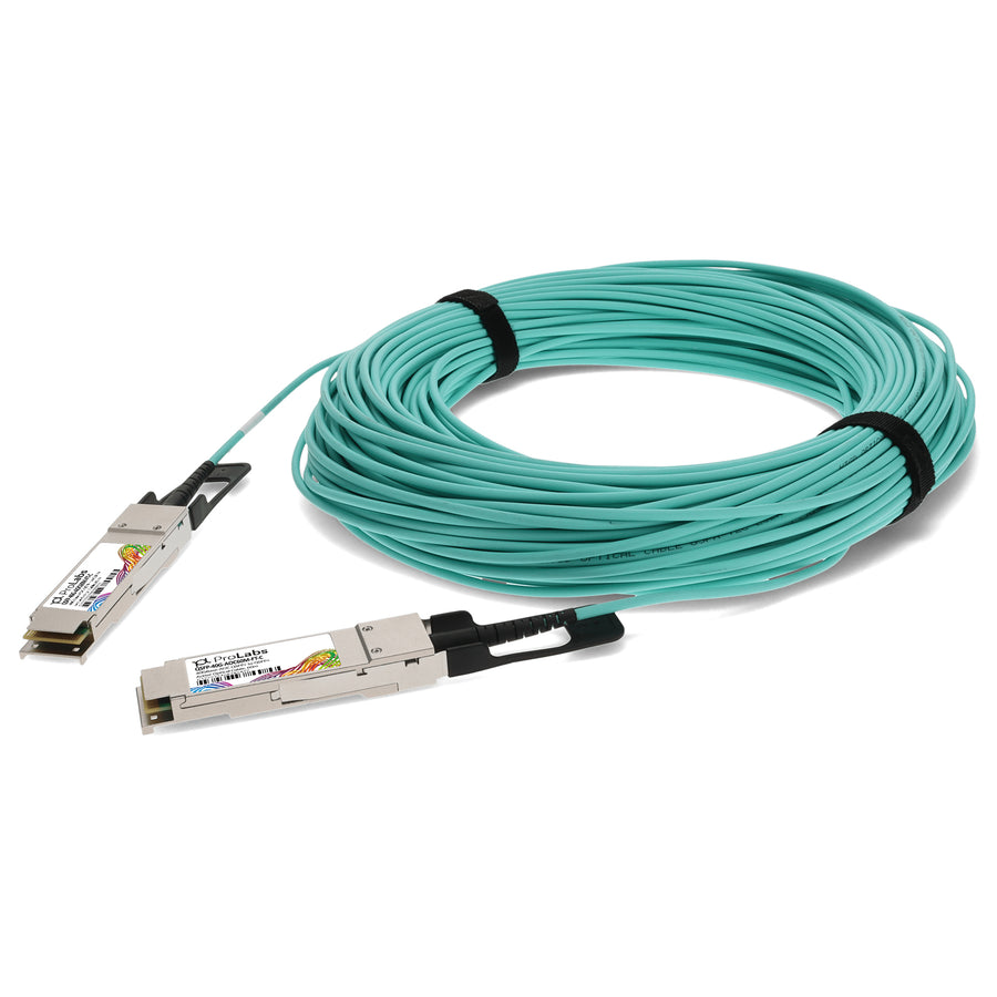 Prolabs Fortinet Compatible TAA 40GBase-AOC QSFP+ to QSFP+ Active Optical Cable (850nm, MMF, 60m)