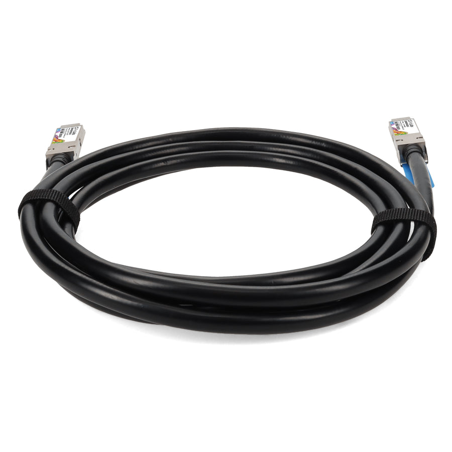 Prolabs MSA and TAA 40GBase-CU QSFP+ to QSFP+ Direct Attach Cable (Passive Twinax, 1m, Infiniband FDR10, 30AWG, LSZH)