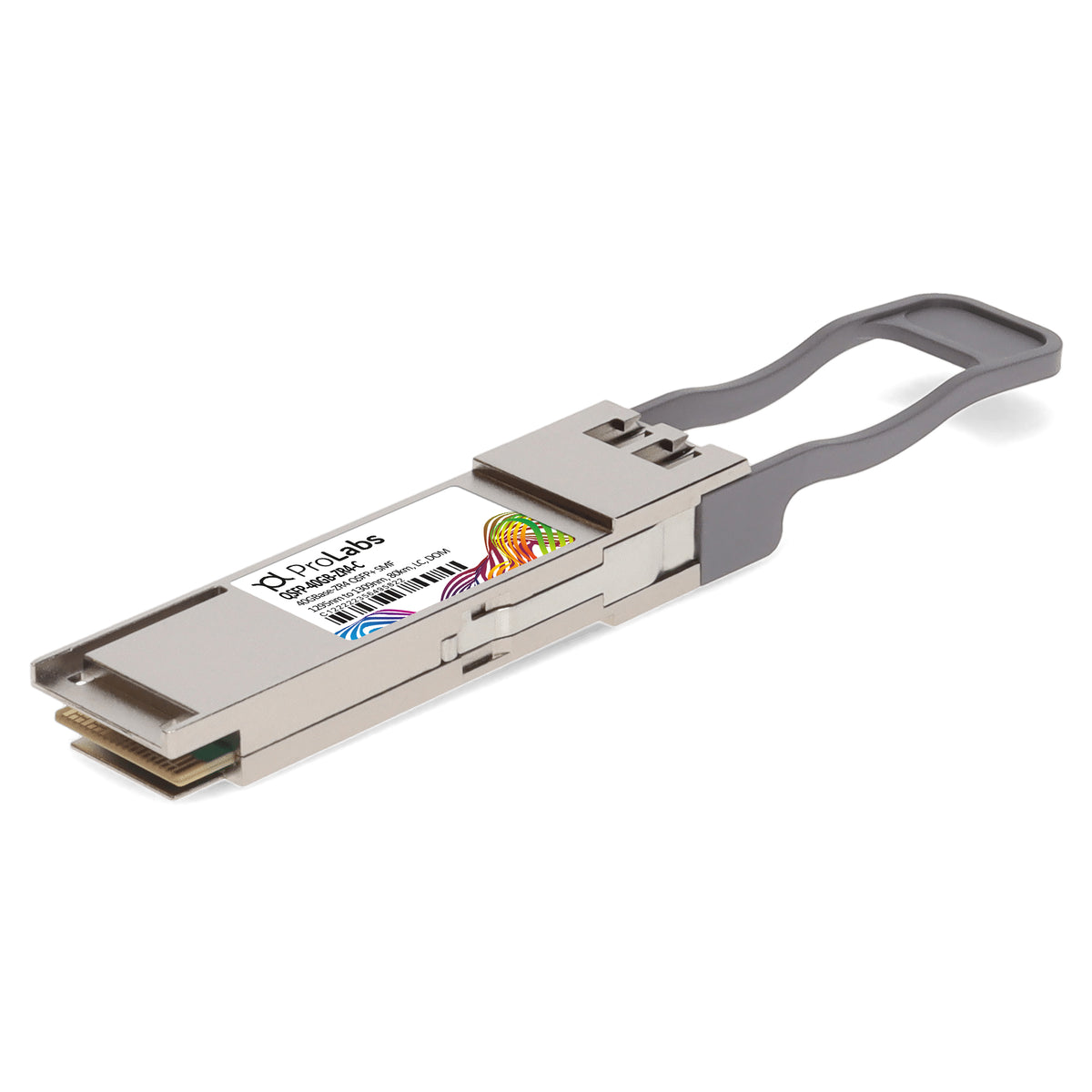 Prolabs MSA and TAA 40GBase-ZR4 QSFP+ Transceiver (SMF, 1295nm to 1309nm, 80km, LC, DOM)