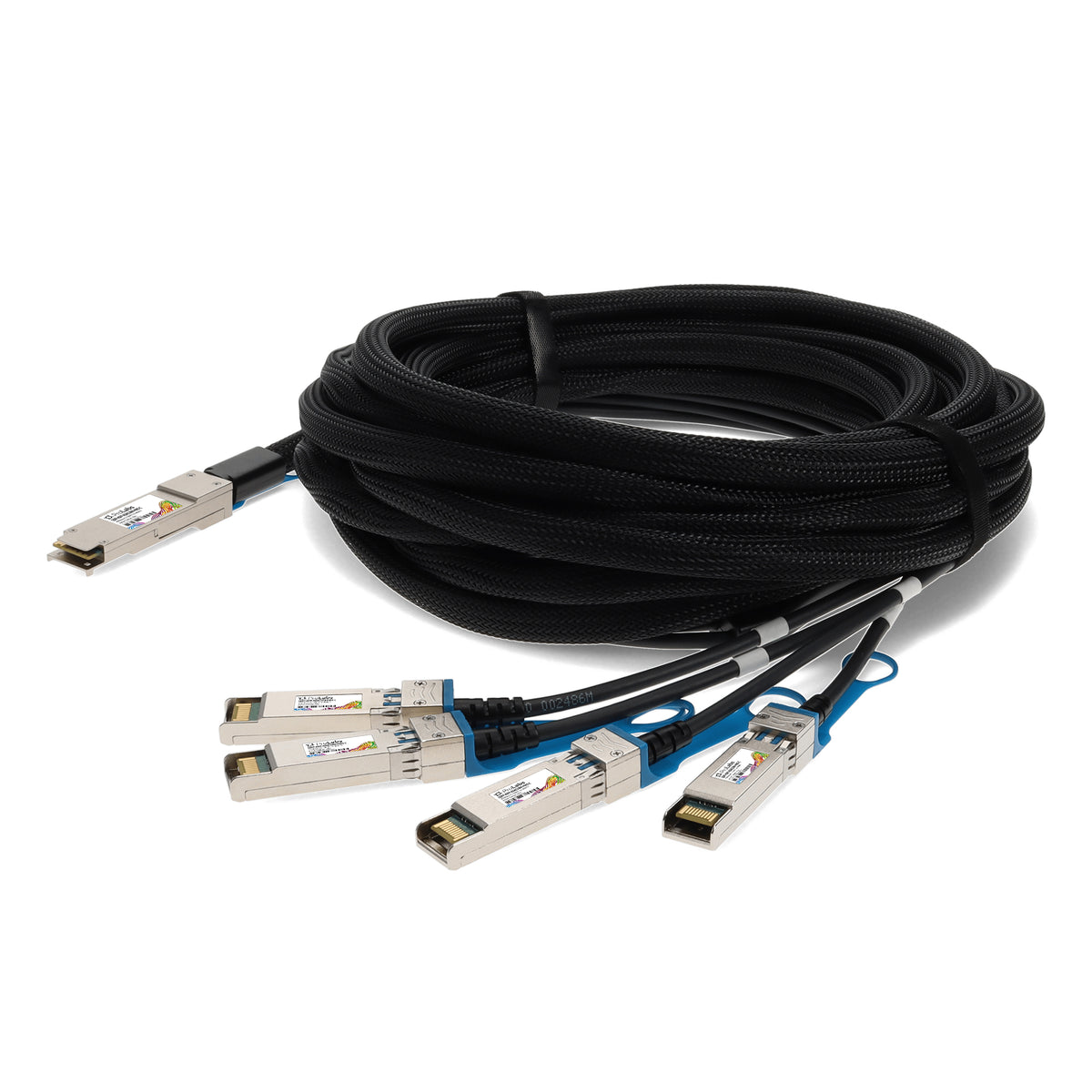 Prolabs Huawei Compatible TAA Compliant 40GBase-CU QSFP+ to 4xSFP+ Direct Attach Cable (Active Twinax, 10m)