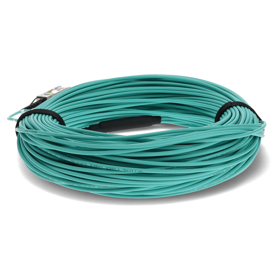Prolabs Cisco Compatible TAA Compliant 40GBase-AOC QSFP+ to 4xSFP+ Active Optical Cable (850nm, MMF, 100m)