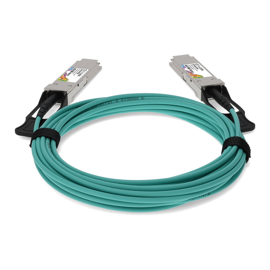 Prolabs MSA and TAA Compliant 56GBase-AOC QSFP+ Active Optical Cable (850nm, MMF, 5m)