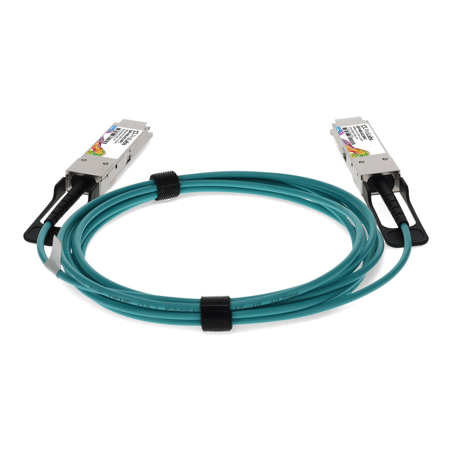 Prolabs Cisco QSFP-H40G-AOC15M Compatible TAA Compliant 40GBase-AOC QSFP+ Active Optical Cable (850nm, MMF, 15m, Plenum)